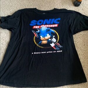 Sonic the Hedgehog Black T-Shirt